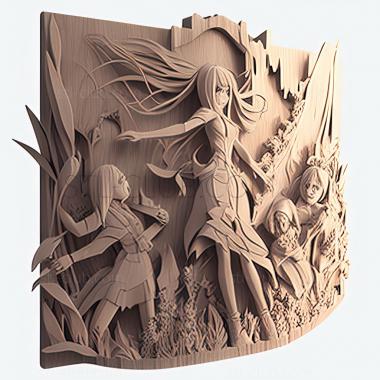 3D модель Игра St Grisaia no Rakuen Le Eden de la Grisaia (STL)